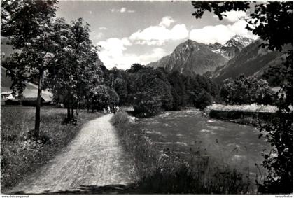 Klosters, Spazierweg an der Landquart
