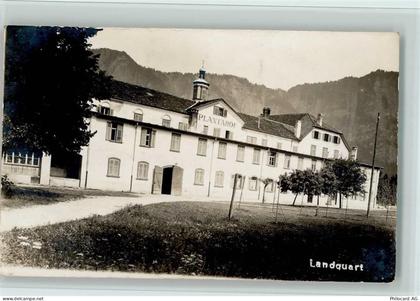7302 Landquart 1936 Foto AK Plantahof, gute Erhaltung AK - 13077588