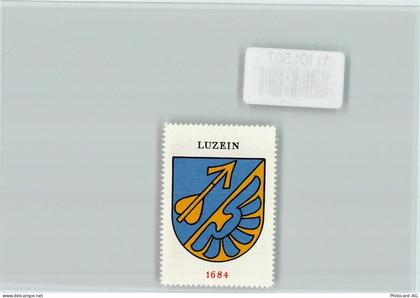 7242 Luzein - Vignette Wappen Kaffee Hag ca 1920-1940 - 11101507