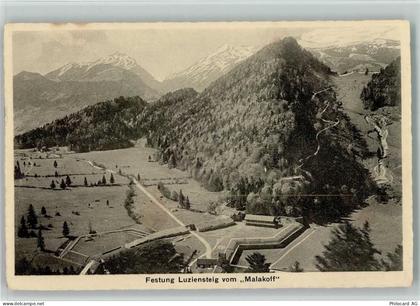 7304 Maienfeld - Festung Luziensteig vom Malakoff - 10194901