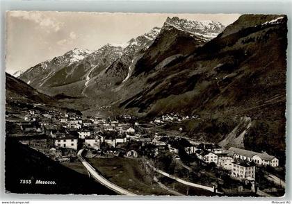6563 Mesocco 1945 Foto AK Feldpost Schweiz - 38211240