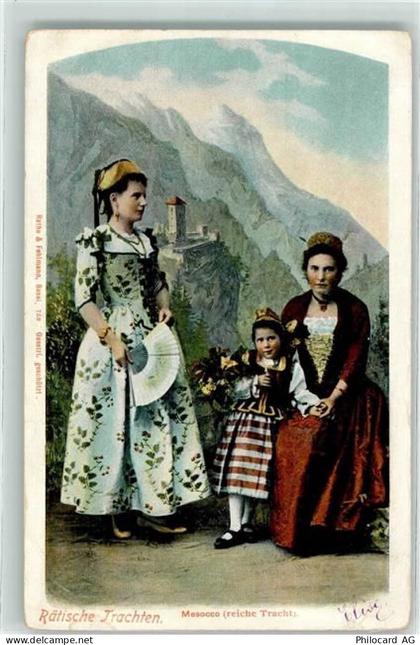 6563 Mesocco - Rätische Trachten - 10604090