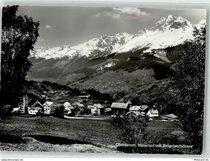 7134 Obersaxen Meierhof Foto AK Brigelserhörner - 39696584
