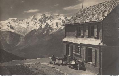 Mischabelkette Saas-Fe Switzerland Old Postcard