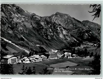 7563 Samnaun Dorf - Blick nach Samnaun Unter-Engadin mit Piz Munschuns... - 11052437