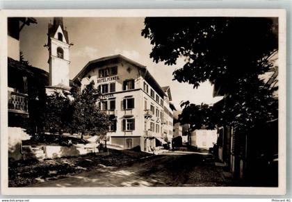 7460 Savognin 1926 Foto AK Feldpost Sappeur-Bat. 6 Hotel Pianta Kirche... - 13597900