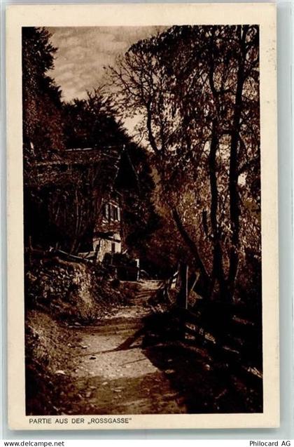 7220 Schiers 1918 - Partie aus der Rossgasse - 10217170