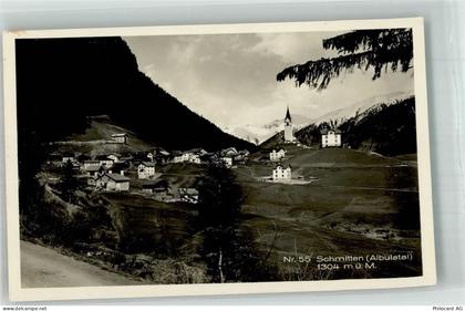 7493 Schmitten Albula 1932 Foto AK - 10742473