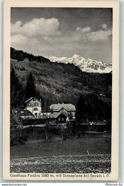 7212 Seewis Dorf - Gasthaus Fadära - 13174719