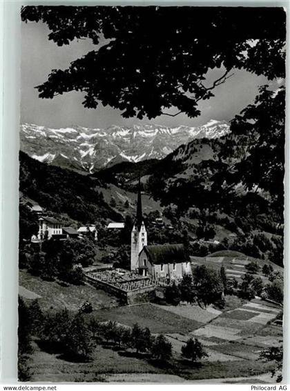 7212 Seewis Dorf - Kirche mit Scesaplana - 10281730