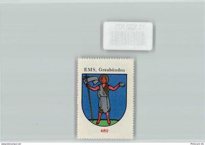 7013 Domat/Ems - Vignette Wappen Kaffee Hag ca 1920-1940 - 11102101