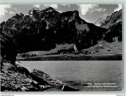 7434 Sufers - Sufers mit Stausee und Splügner Kalkbergen - 10156154