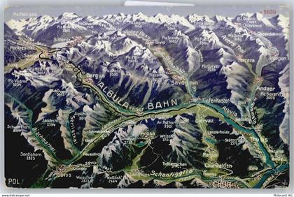 7477 Filisur - Karte, Albulabahn - 50582870