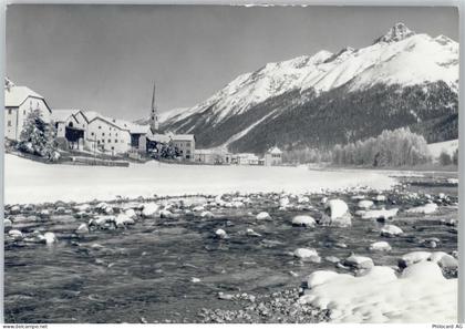 7525 S-chanf - Berg Schnee Fluss - 50565649