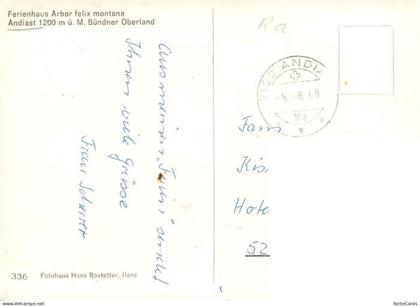 Andiast Andest GR Ferienhaus Arbor felix montana