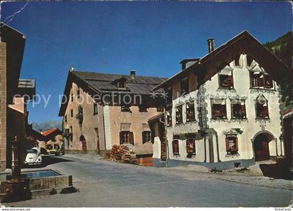 Berguen Bravuogn GR Dorfpartie