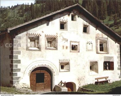 Berguen Bravuogn GR Haus Jenatsch