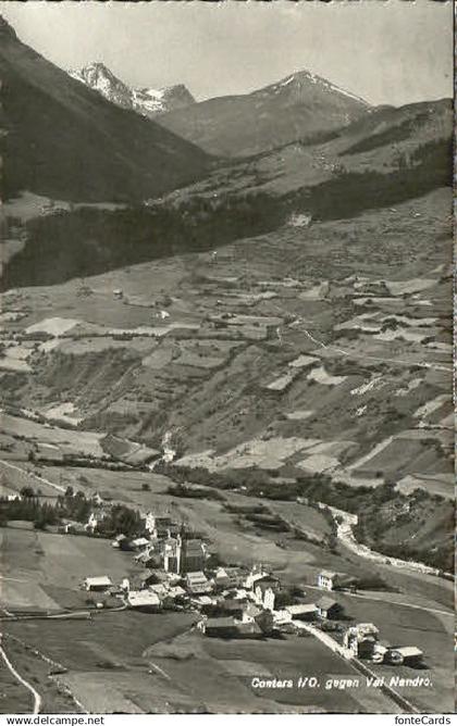 Conters Praettigau Fliegeraufnahme x 1942