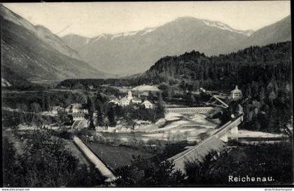 CPA Reichenau Tamins Kanton Graubünden, Panorama