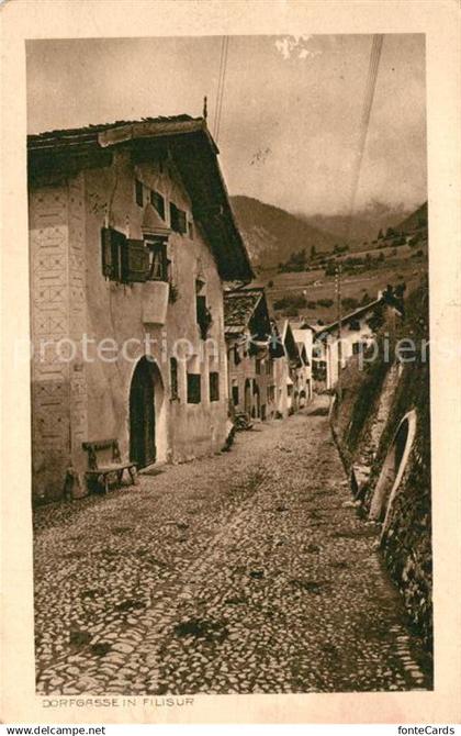 Filisur Dorfgasse
