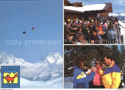 Gruesch Bergbahn Berghaus Schwaenzelegg