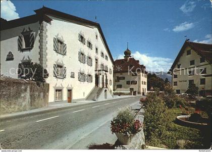 Gruesch Rosengarten Pfarrhaus Hotel Krone