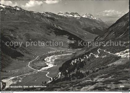 Hinterrhein Bernhardin Pass