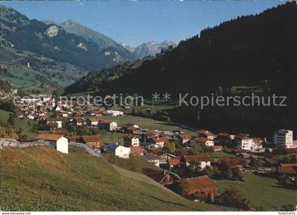 Kueblis mit Saas und Silvrettagruppe