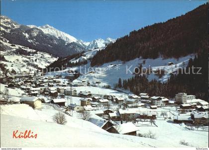 Kueblis Parsenn Abfahrt Saas Silvrettagruppe