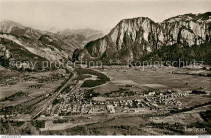 Landquart GR Fliegeraufnahme