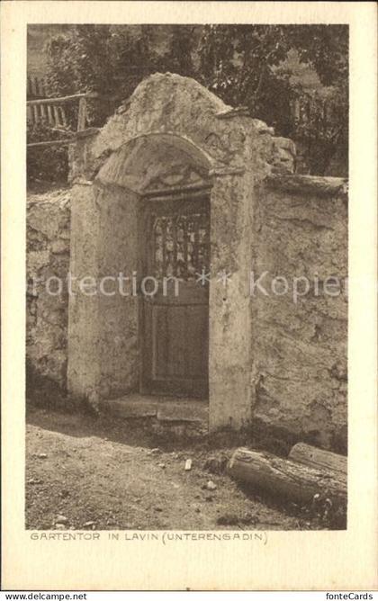 Lavin Gartentor aus Stein