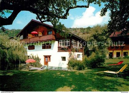 Luzein Gaestehaus Pension Haus Aufblick Garten