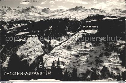 Parsenn Kueblis Abfahrten