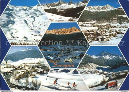 Savognin Skipiste Seilbahn