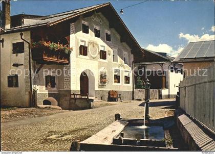 Scuol Tarasp Vulpera Engadiner Haus in Scuol