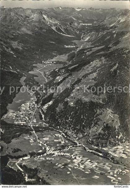 Sta Maria Muestair Muenstertal Valchava Fuldera Tschierv Ofenpass