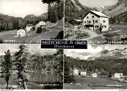 Val di Campo Poschiavo GR Sfazu Alpe Campo Lago di Saoseo Lungacqua Alpen