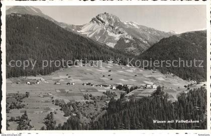 Wiesen Albula Valbellahorn