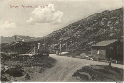 Splügen - Passhöhe