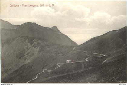 Splügen - Passübergang
