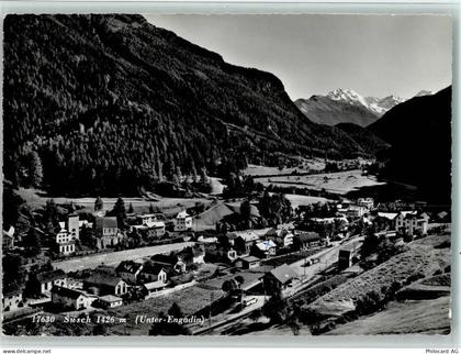 7542 Susch 1970 - Telansicht, gute Erhaltung AK - 13077511