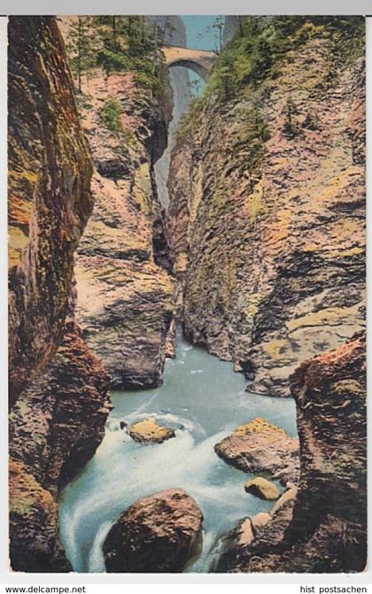 (27989) AK Viamala, zweite Brücke, Thusis, Zillis-Reischen 1910/20er