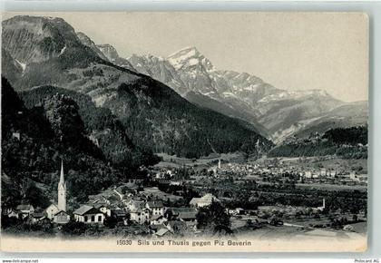 7430 Thusis - Silz und Thusis gegen Piz Beverin - 10593435