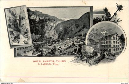Thusis - Hotel Rhaetia