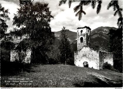 Thusis - Ruine hohen Rhätien