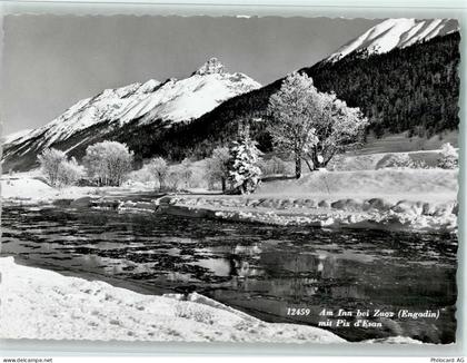 7524 Zuoz - Am Inn bei Zuoz mit Piz dEsan Winter - 12114065