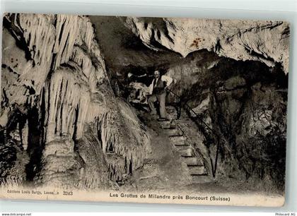 2926 Boncourt 1908 - Les Grottes de Milandre - 39403358
