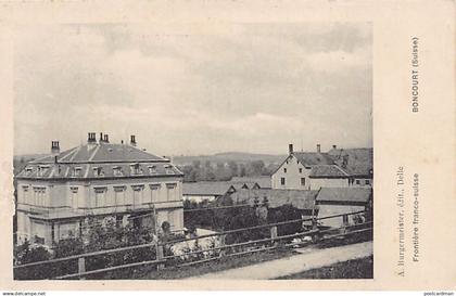 Suisse - BONCOURT (JU) Frontière franco-suisse - Ed. A. Burgermeister