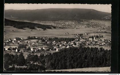AK Courrendlin, Gesamtansicht mit Umgebung