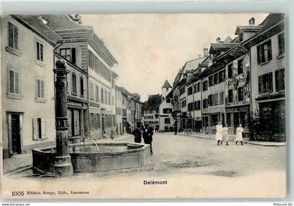 2800 Delémont Delsberg 1905 - Brunnen - 13129452